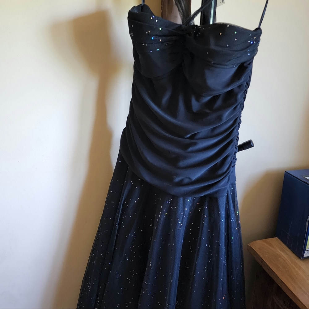 Black Chiffon Dress